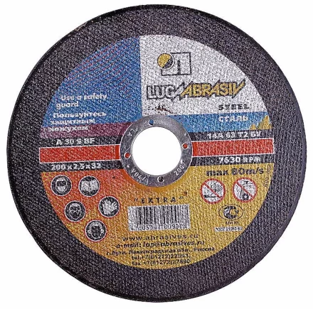 Круг отрезной по металлу 230 х 2,5 х 22 мм А30 Луга купить в Когалыме