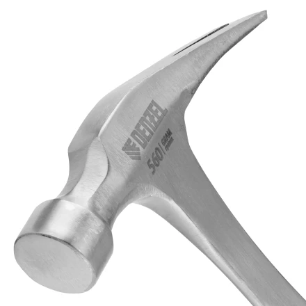 Молоток-гвоздодер 560 г Denzel 10424, цельнометаллический, двухкомпонентная рукоятка купить в Когалыме