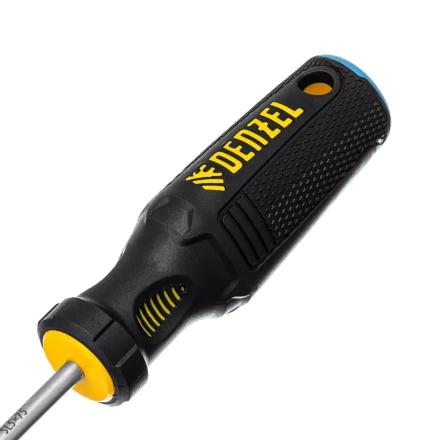 Отвертка, SL5x75 мм, S2, 3к рукоятка Denzel 121947 купить в Когалыме