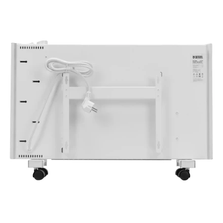 Конвектор электрический Denzel XCE-1500, 230 В, 1500 Вт, X-образный нагреватель белый 98131 купить в Когалыме