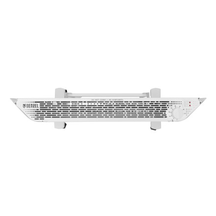 Конвектор электрический Denzel XCE-1500, 230 В, 1500 Вт, X-образный нагреватель белый 98131 купить в Когалыме
