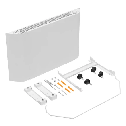 Конвектор электрический Denzel XCE-1500, 230 В, 1500 Вт, X-образный нагреватель белый 98131 купить в Когалыме