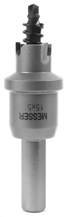 ТСТ коронка MESSER 15X5 с центрирующим сверлом и толкающей пружиной купить в Когалыме