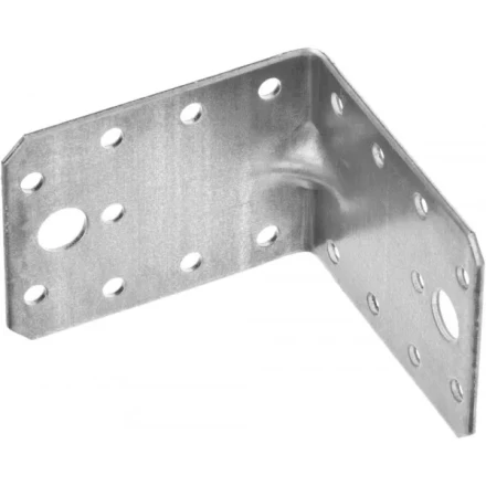 Крепежный угол ЗУБР "МАСТЕР" усиленный, 55х70х70мм, 20шт 310115-55-070 купить в Когалыме