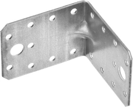 Крепежный угол ЗУБР "МАСТЕР" усиленный, 55х70х70мм, 20шт 310115-55-070 купить в Когалыме