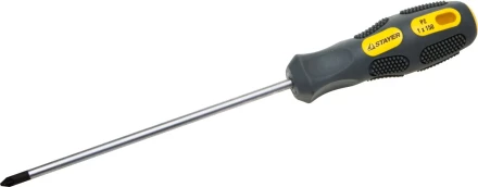 Отвертка STAYER "MAX-GRIP" Regular, Cr-V, намагниченная, PZ №1х200мм 25822-1-200 G купить в Когалыме