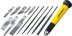 Набор STAYER Нож “MASTER” для точных работ в комплекте с лезвиями различной формы и надфилями, в чехле,38 предметов 09145-H38 купить в Когалыме