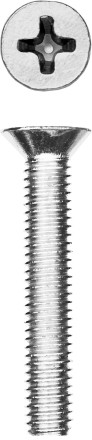 Винт DIN 965, M5 x 30 мм, 8 шт, кл. пр. 4.8, оцинкованный, ЗУБР 303116-05-030 купить в Когалыме