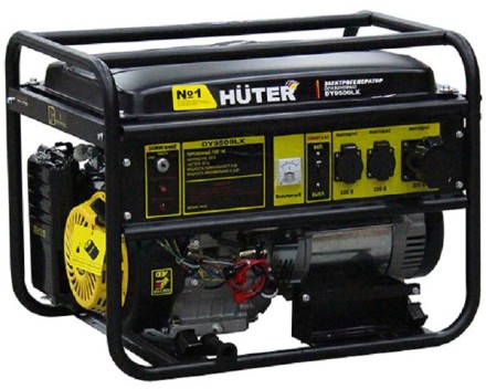 Электрогенератор бензиновый DY9500LX Huter купить в Когалыме