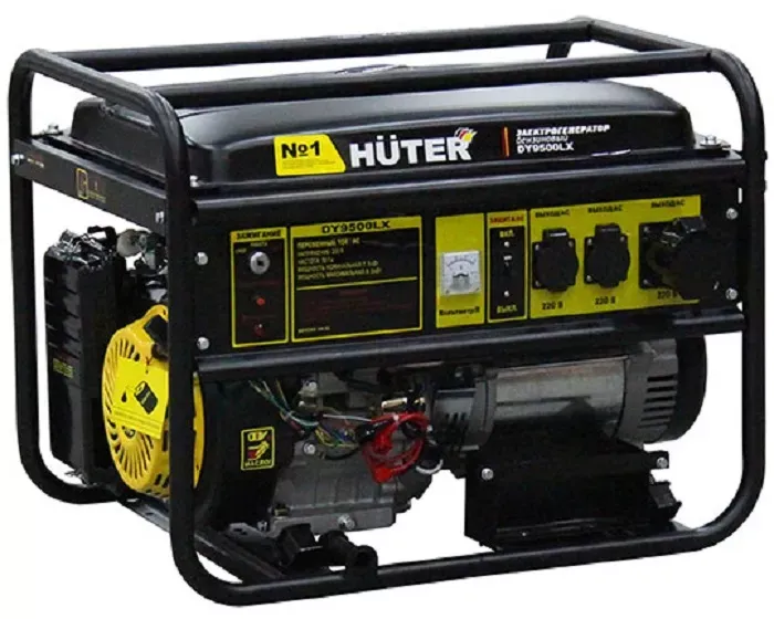 Электрогенератор бензиновый DY9500LX Huter купить в Когалыме