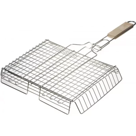 Решетка-гриль GRINDA "BARBECUE", объемная, нержавеющая сталь, 340х260мм 424732 купить в Когалыме