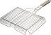 Решетка-гриль GRINDA &quot;BARBECUE&quot;, объемная, нержавеющая сталь, 340х260мм 424732 купить в Когалыме