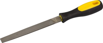 Напильник STAYER &quot;PROFI&quot; плоский, с двухкомпонентной рукояткой, № 1, 200мм 16601-20-1 купить в Когалыме