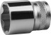 Торцовая головка KRAFTOOL &quot;INDUSTRIE QUALITAT&quot;, Cr-V, FLANK, хромосатинированная, 1/2&quot;, 23 мм 27805-23_z01 купить в Когалыме