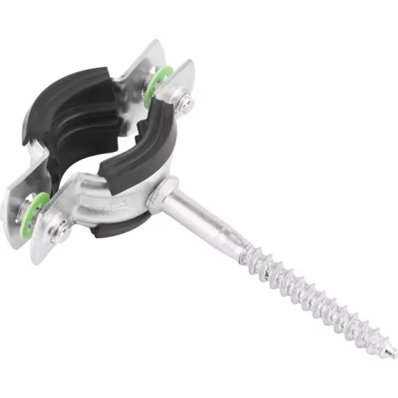 ЗУБР. Хомут трубный оцинкованный, с шурупом, 1/2", 1шт 37854-20-24-1 купить в Когалыме