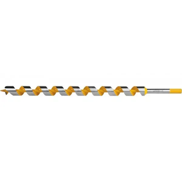 Сверло по дереву "Spiral", спираль Левиса, HEX хвостовик, STAYER Professional 29475-450-25, d=25х450мм 29475-450-25 купить в Когалыме