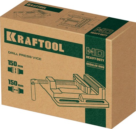Тиски KRAFTOOL станочные 32715-150 купить в Когалыме