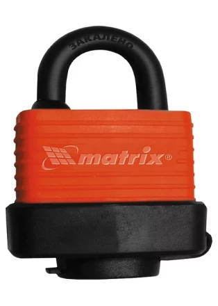 Замок навесной всепогодный 40 мм MATRIX 91820 купить в Когалыме