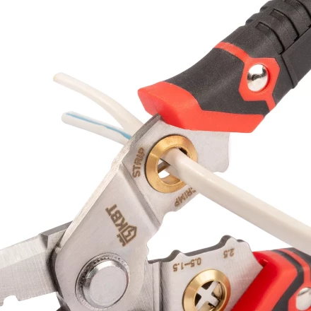 Многофункциональный стриппер КВТ WSS-02 для снятия изоляции с проводов 0.5–6.0 мм (102399) купить в Когалыме