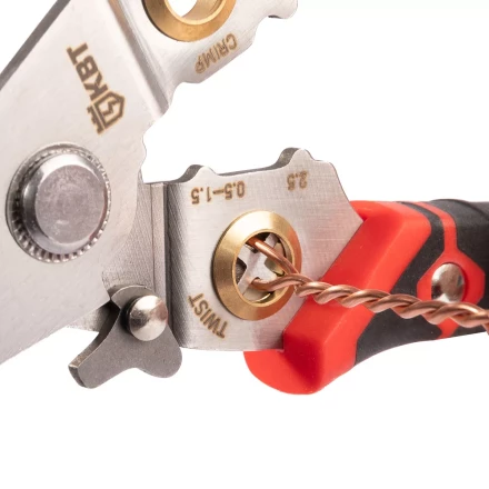 Многофункциональный стриппер КВТ WSS-02 для снятия изоляции с проводов 0.5–6.0 мм (102399) купить в Когалыме