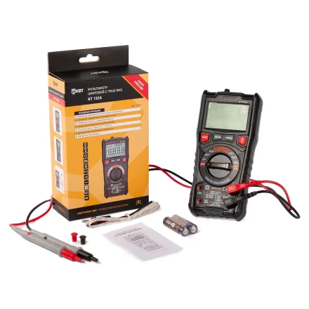 Мультиметр цифровой КВТ KT 132А с True RMS (91917) купить в Когалыме