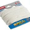 Шнур ЗУБР полиамидный, плетеный, повышенной нагрузки, с сердечником, белый, d 6, 20м 50310-06-020 купить в Когалыме