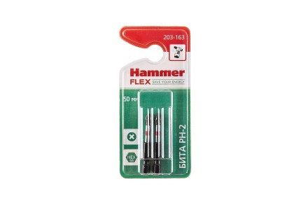 Бита HAMMER PH2 50мм (2шт) купить в Когалыме