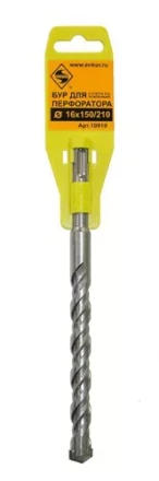 Бур SDS+  ф16х150/210 усиленный  10/75/150 10919 купить в Когалыме