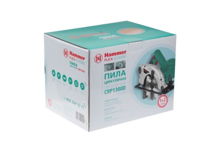 Пила циркулярная HAMMER CRP1300D купить в Когалыме