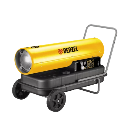 Дизельная тепловая пушка DHG-50, 50 кВт, 1100 м3/ч, прямой нагрев Denzel 96486 купить в Когалыме