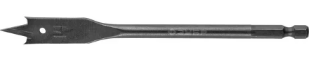 ЗУБР "ЭКСПЕРТ". Сверло по дереву перьевое, шестигранный хвостовик 1/4" с проточкой, 14х152мм 29503-14 купить в Когалыме
