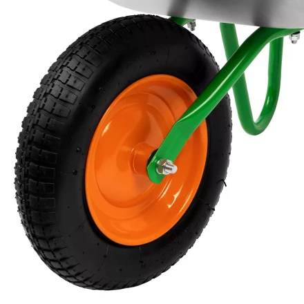 Тачка, садовая Сибртех 689616, грузоподъемность 90 кг, объем 65 л купить в Когалыме