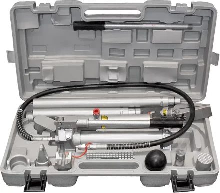 Растяжка гидравлическая 10 т набор из 17 предметов 7 сменных насадок в пластмассовом кейсе MATRIX 513405 купить в Когалыме