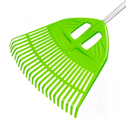 Грабли веерные пластиковые Palisad, 495 х 1680 мм, 23 плоских зуба, алюминиевый черенок, Россия, 61805 купить в Когалыме