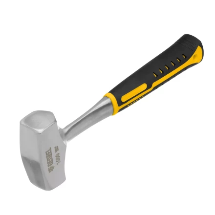 Кувалда 1 кг Denzel 11011, цельнометаллическая, двухкомпонентная рукоятка купить в Когалыме