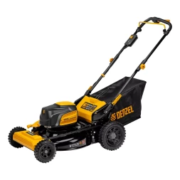 Газонокосилка аккумуляторная самоходная бесщет., Denzel RLMS560-62, 560 мм, Li-ion, 62В (58920)