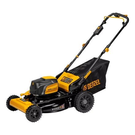 Газонокосилка аккумуляторная самоходная бесщет., Denzel RLMS560-62, 560 мм, Li-ion, 62В (58920) купить в Когалыме