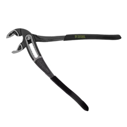 Клещи переставные Denzel 17901, обливные рукоятки, 180 мм купить в Когалыме