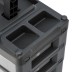 Органайзер для хранения с выдвижными лотками Stels 310х150х260мм, 4 секции, пластик Россия 90728 купить в Когалыме