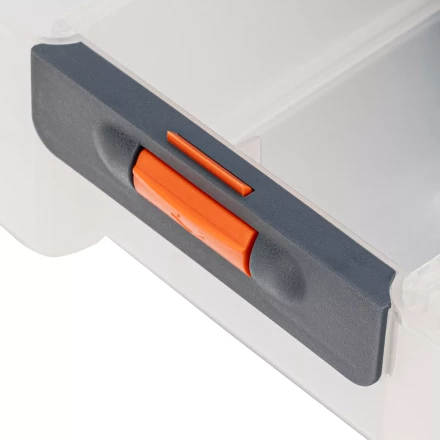 Органайзер для хранения с выдвижными лотками Stels 310х150х260мм, 4 секции, пластик Россия 90728 купить в Когалыме