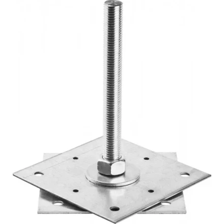 Анкер ЗУБР "МАСТЕР" регулируемый по высоте, 150х200х150мм, М20, 1шт 310265-150-20 купить в Когалыме