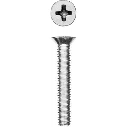 Винт DIN 965, M5 x 40 мм, 6 шт, кл. пр. 4.8, оцинкованный, ЗУБР 303116-05-040 купить в Когалыме