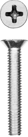 Винт DIN 965, M5 x 40 мм, 6 шт, кл. пр. 4.8, оцинкованный, ЗУБР 303116-05-040 купить в Когалыме