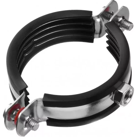 Хомут трубный с гайкой, оцинкованный, 2", 7шт, ЗУБР Мастер 37850-59-65 37850-59-65 купить в Когалыме