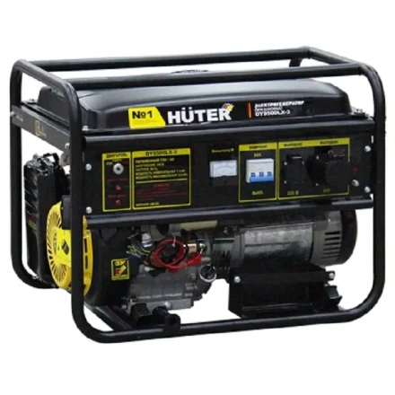 Электрогенератор бензиновый DY9500LX-3 Huter купить в Когалыме