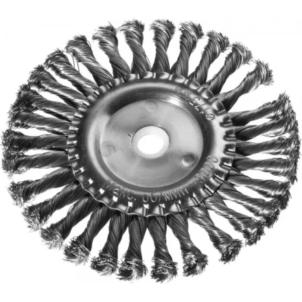 DEXX. Щетка дисковая для УШМ, жгутированная стальная проволока 0,5мм, 175ммх22мм 35100-175 купить в Когалыме