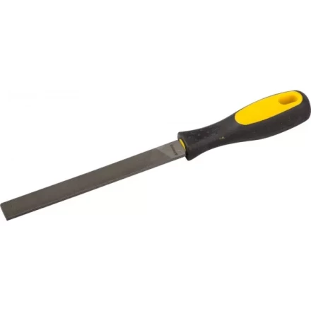 Напильник STAYER "PROFI" плоский, с двухкомпонентной рукояткой, № 2, 150мм 16601-15-2 купить в Когалыме