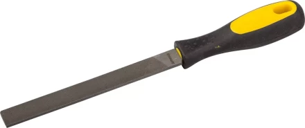 Напильник STAYER "PROFI" плоский, с двухкомпонентной рукояткой, № 2, 150мм 16601-15-2 купить в Когалыме