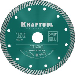 Диск алмазный отрезной для УШМ TURBO 36682-150