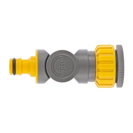 Соединитель штуцерный с внутренней резьбой 1/2&quot; - 3/4&quot; с шарниром PALISAD LUXE 66247 купить в Когалыме
